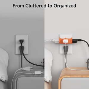 Adattatore Multipresa a 3 Vie, 15A 1875W, 3 Prese, 3 Uscite, Multicolore, Sdoppiatore Elettrico - Product Image 3