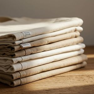 Natural Cotton Canvas Shopping <b>Bag</b> Reusable Eco Friendly Carry Tote with <b>Long</b> Shoulder Handles - Product Image 2