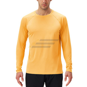 Long Sleeve Men Rash Guards <b>Wetsuit</b> Shirt Quick-dry High-quality Swimwear Custom Colors Polyester/Spandex - Product Image 2