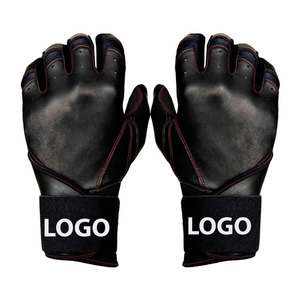 Gants de frappe de baseball à action rapide, paume en cuir premium, respirants, ajustement confortable, adhérence améliorée, personnalisables pour l'entraînement et les matchs - Product Image 1