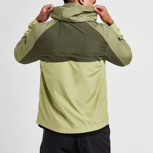 <b>Men</b> Windbreaker <b>Jacket</b> Lightweight Waterproof Outdoor Sports <b>Running</b> Wholesale Custom Manufacturer Breathable Windproof <b>Jacket</b> - Product Image 4