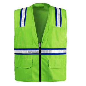 Chaleco de Seguridad Reflectante de Alta Calidad para Trabajo, Personalizable, Transpirable, para Hombre, Otoño, Táctico, Unisex - Product Image 1