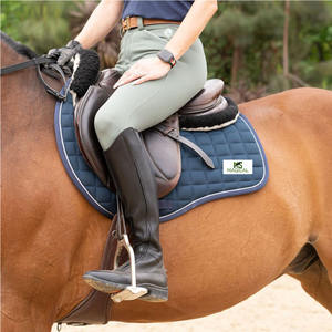 High Quality Horse Saddle <b>Pads</b> Micromesh Outer Layer Coupled With Poly <b>Foam</b> Fill Ensures Superior Breathability All Purpose - Product Image 3