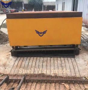 Machine à fabriquer des poteaux en H pour clôtures en béton préfabriqué TWT 200*200*4, durable, renforcée, semi-automatique, boîte de vitesses sans moule - Product Image 4