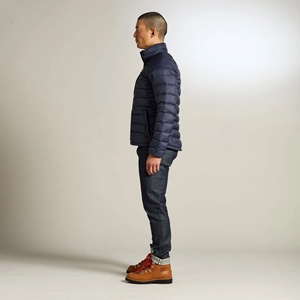 Chaqueta Acolchada Informal para Hombre, Ligera, con Capucha, Impermeable, con Cierre, Abrigo de Invierno Transpirable, Ropa Exterior Alternativa, OEM Personalizada - Product Image 4