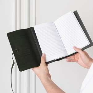 Low MOQ Leather <b>Notebook</b> Cover <b>Small</b> Batch Leather Manufacturing Startup Friendly Wholesale LBC-0026 - Product Image 3