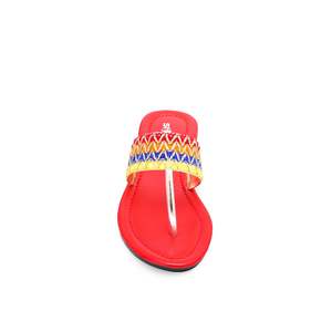 Pantoufles de sport décontractées rouges pour filles KD5456 - Product Image 1