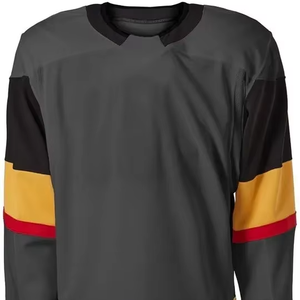 Vente en gros de sweats à capuche personnalisés à manches longues en polaire pour le hockey sur glace, tissu polyester, sublimation, sweats à capuche pour le hockey sur glace, uniforme de hockey, 280g - Product Image 1