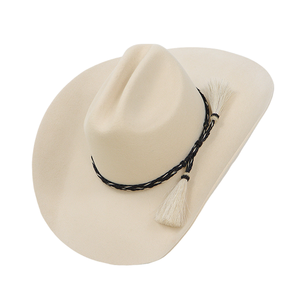 Unisex Wool Striped Wide Brim Fedora <b>Hat</b> 56-58CM Spring Summer Casual Outdoor Adult Beige <b>Navy</b> Blue Gray Burgundy - Product Image 5
