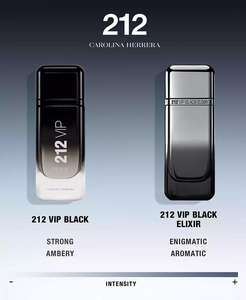 Eau de parfum para hombre 212 VIP Black Elixir, 3,4 oz. | Carolina Herrera - Product Image 2