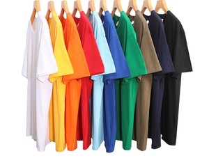 เสื้อยืด CVC ผ้าคอตตอนหวี 180 กรัม ทรงหลวม สวมใส่สบาย ไซส์พลัส รับผลิตตามแบบ ปักโลโก้ตามสั่ง ราคาโรงงานจากบังกลาเทศและจีน - Product Image 3