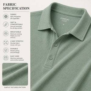 Camiseta Polo Informal para Mujer, Uniforme de Negocios, Ropa con Logotipo Personalizado, Marca Privada, Fabricante OEM ODM, Proveedor - Product Image 4