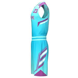 Conjunto de Uniforme de Baloncesto Casual para Hombre, Jersey y Pantalones Cortos Personalizados para Equipo, Ropa Deportiva de Entrenamiento de Baloncesto - Product Image 3