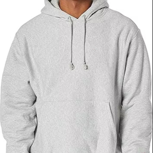Vente Chaude : Sweat à Capuche Homme en Polaire à Tissage Inversé, Confortable, avec Logo Personnalisé en Usine, Sweat-shirt à Capuche avec Poche pour Homme - Product Image 3