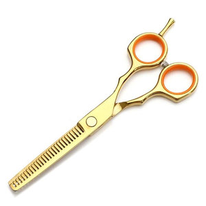 Tijeras de Corte de Cabello Clásicas de Borde Recto, Tijeras de Peluquería de Alta Precisión para Profesionales, Tijeras de Peluquería Duraderas para B - Product Image 3