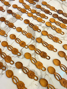 Wooden <b>Spoon</b> 100% Natural Wood Custom Shapes OEM Label Printing Bulk Order - Product Image 6