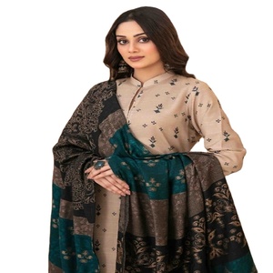 Trajes Punjabi-Ropa diaria de Pakistán e India Ropa paquistaní Salwar Kameez para mujer en lana de Tawakkal a precio de fábrica - Product Image 1