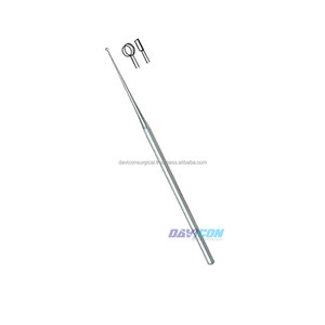 เครื่องมือผ่าตัดแบบมีสายสแตนเลส,อุปกรณ์ผ่าตัดหูแบบ BUCK Sharp Curettes ขนาด17ซม. DAVICON ENT - Product Image 6