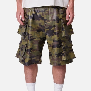 Pantalones Cortos Cargo Casuales para Hombre 2026, Multibolsillos, 100% Algodón, Estilo Táctico, Streetwear, Hip Hop - Product Image 1