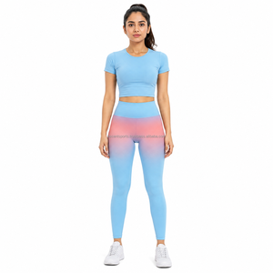 <b>Women</b> Quick Dry Sports <b>Leggings</b> High Waist Gym Yoga Fitness Running <b>Compression</b> Workout Stretch Athletic Pants - Product Image 1