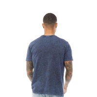 Özel Logo Baskılı Vintage Asit Yıkama Dar Kesim Örme Nefes Alabilen Çevre Dostu Hızlı Kuruyan Erkek Distressed Ağır Kumaş %100 Tişört