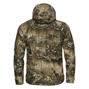 Service OEM Fabricant Faible MOQ Veste de Chasse Hiver en Toile Unie Coupe-Vent Respirante Écologique Haute Qualité Personnalisable - Product Image 2