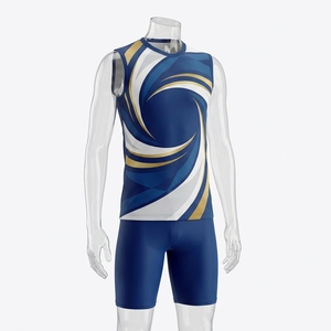 Men's Volleyball Uniform <b>Set</b> Printed Colorful Patterns 100% Polyester Stretch Fabric Customized Color & Logo Quick Dry - Product Image 1