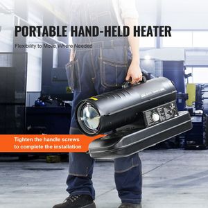 Stufa Portatile a Cherosene ad Alta Efficienza Energetica 70000 BTU con Termostato e Serbatoio da 5 Galloni per Uso in Garage - Product Image 6