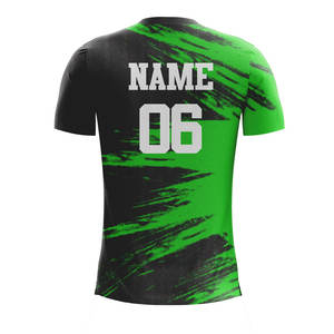 Camiseta de Fútbol Transpirable de Alta Calidad Hecha a Medida al por Mayor, Uniforme de Fútbol Personalizado, Equipación Deportiva - Product Image 2