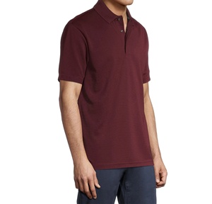 Polo de manga corta de poliéster para hombre, diseño personalizado de primera calidad, con tu propia marca, para golf. - Product Image 2