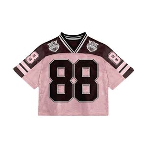 Jersey de Fútbol de Malla Más Vendido, Tela Transpirable de Alta Calidad, Ropa Deportiva Personalizada para Equipos, Cuello en V, Unisex, Impresión por Transferencia de Calor - Product Image 4
