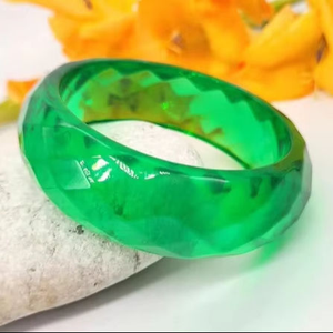 New Design Friendly Resin Bangles Resin with <b>Pearls</b> and for Gifts Weddings and Parties - Product Image 5