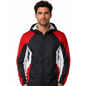Veste coupe-vent de haute qualité, manteau décontracté tendance avec tissu respirant et style moderne - Product Image 1