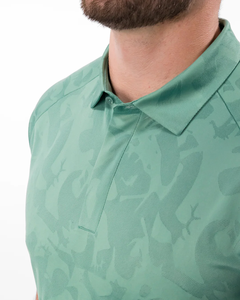 Chemise blanche à manches courtes pour homme, imprimé station de ski, en popeline, coupe décontractée, boutonnée, longueur standard, infroissable, 180g - Product Image 3