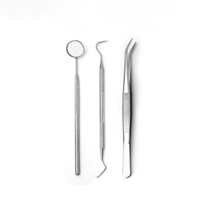 Kit d'examen dentaire manuel en acier inoxydable de haute qualité |   Ensemble de 51 instruments chirurgicaux certifiés CE, adaptés à l'autoclave | - Product Image 1