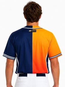 Maillots de baseball tendance à prix abordable, de qualité supérieure, séchage rapide, unisexe, col en V, personnalisables - Product Image 3