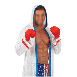 Kimono de Jiu Jitsu de marca privada, batas de boxeo de color sólido, hechas en Pakistán, batas de boxeo resistentes. - Product Image 3