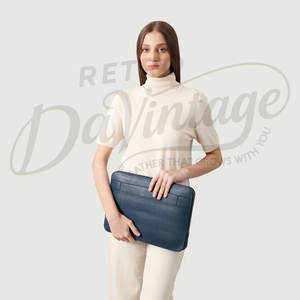 ซองใส่แล็ปท็อปหนังแท้พรีเมียม งานแฮนด์เมด ปกป้องอย่างดี สำหรับโน้ตบุ๊กขนาด 13-14 นิ้ว - Product Image 2