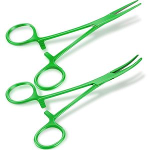 Pinces hémostatiques BBTO courbées et droites, pinces à pincer en acier inoxydable, pinces droites et courbées pour la pêche - Product Image 1