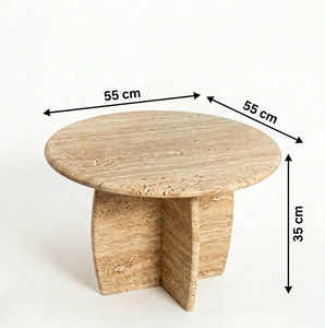 Table basse en marbre fabriquée en usine pour le B2B - Product Image 1