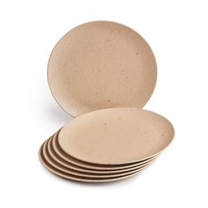 Natural Palm Leaf Dinner <b>Plates</b> Compostable <b>Disposable</b> Serving <b>Plates</b> with Smooth Finish for Hotels Restaurants and Catering Use - Product Image 3
