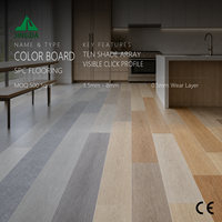 Wasserdichte Klebe-Vinylplatten zum Verlegen, selbstklebend, luxuriöse Vinylplanken, glatte Schnittkante, satiniertes LVT-Bodenbelag