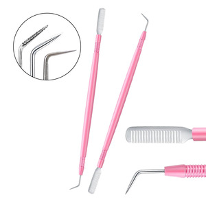 Outils d'extension de cils roses de qualité supérieure en gros, outils de lifting des cils en acier inoxydable, instruments de beauté par Bahasa Pro - Product Image 1