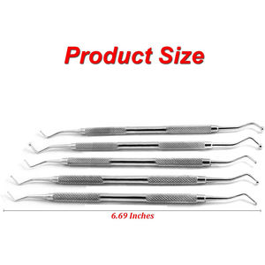 High Quality Steel Double-Headed Manual Dental <b>Probe</b> Tool Medical Grade Stainless Steel CE ISO Certified By Grip Surgical - Product Image 4