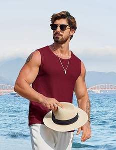 Chaleco Deportivo Personalizado al por Mayor, Transpirable, de Alta Calidad, de Secado Rápido, sin Mangas, para Gimnasio y Viajes, Camisetas de Tirantes Personalizadas para Hombre - Product Image 4