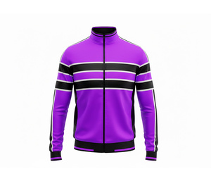 Chaqueta de Calentamiento con Cierre Completo Sublimada para Equipo Profesional, Ropa Deportiva para Correr y Fitness, Cálida, Transpirable y de Secado Rápido |   Tallas Hombre Mujer Juvenil - Product Image 3