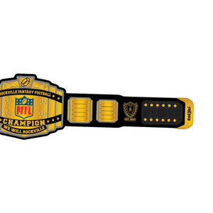 Ceinture de championnat de football fantastique Rockville, ceinture de titre sportif personnalisable, qualité supérieure, édition de collection personnalisée - Product Image 4