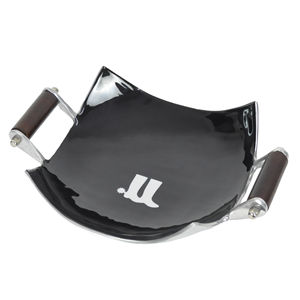 Tazón de Frutas Metálico de 4 Esquinas con Asas, Tazones Decorativos para Servir, Última Llegada, Tazón de Lujo para Bodas y Eventos - Product Image 3