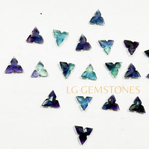 Piedra Preciosa de Cuarzo con Corte Estrella, Piedra Preciosa Suelta al por Mayor para la Fabricación de Joyas - Product Image 1