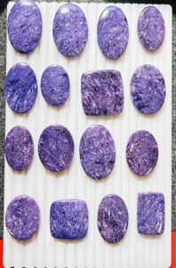 Gemas Trimurti, Cuarzo Natural AAA, Cabujón, Piedra Preciosa Azul Rusa Rara, Piedras Sueltas para Colgantes, Anillos, Fabricación de Joyería, Venta al Por Mayor - Product Image 2
